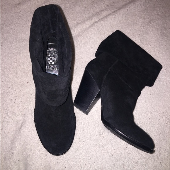 Vince Camuto Shoes - Vince Camuto | Leather Booties | Black
